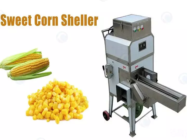 trilladora de maíz dulce