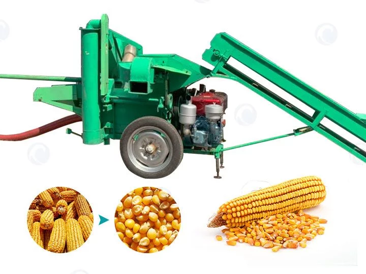 máquina desgranadora de maíz a gran escala