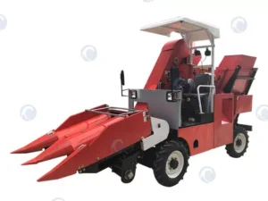 2 row maize harvesting machine