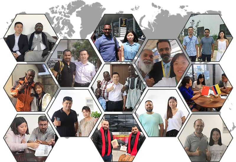 آلة تعبئة دقيق الذرة 19 عميلنا