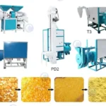 taizy maize grits milling machine