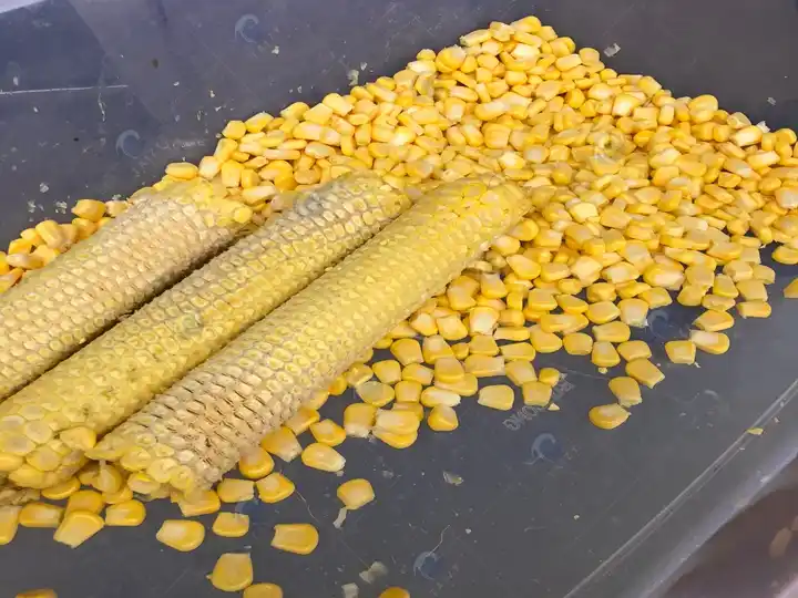 Mesin Pemisah Jagung Manis 2 Pengepasan Jagung Segar