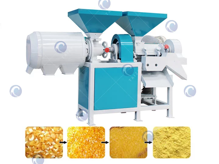 Corn Grits Making Machine for Making Maize Grits, Corn Flour
