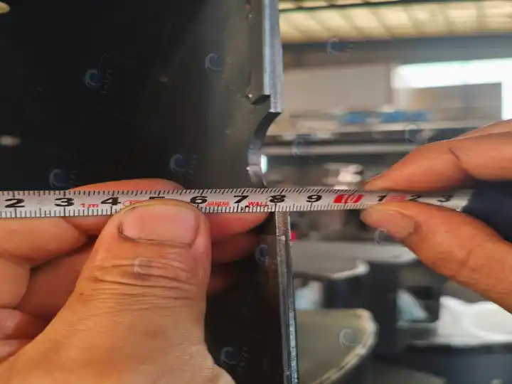 74 unidades de martillos para maíz 9Fq-320 enviadas a Marruecos 3 Espesor de placa 4 mm