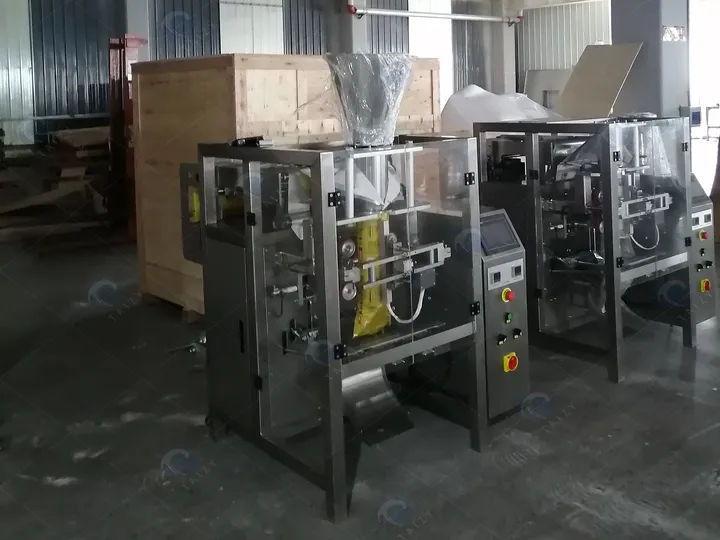 آلة تعبئة دقيق الذرة 12 التعبئة