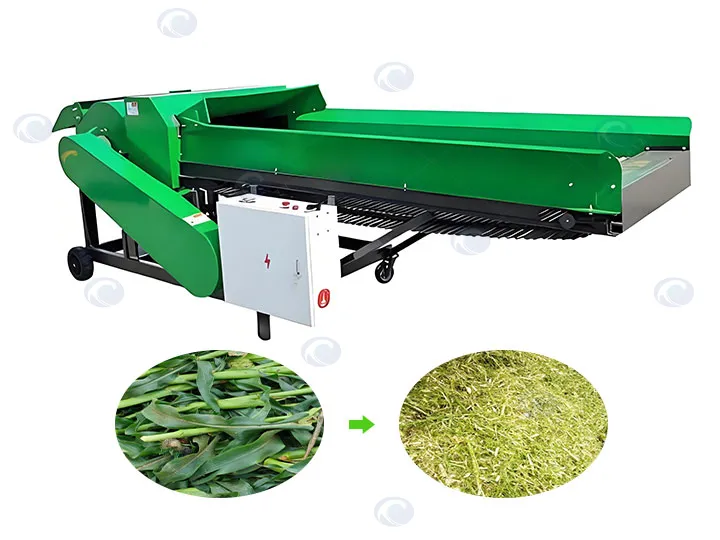 4 Ton/h -20Ton/h Large Corn Stalk Shredder | Efficient Chaff Cutter for Silage Makin