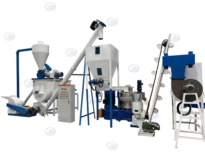 Complete Feed Pellet Processing Line