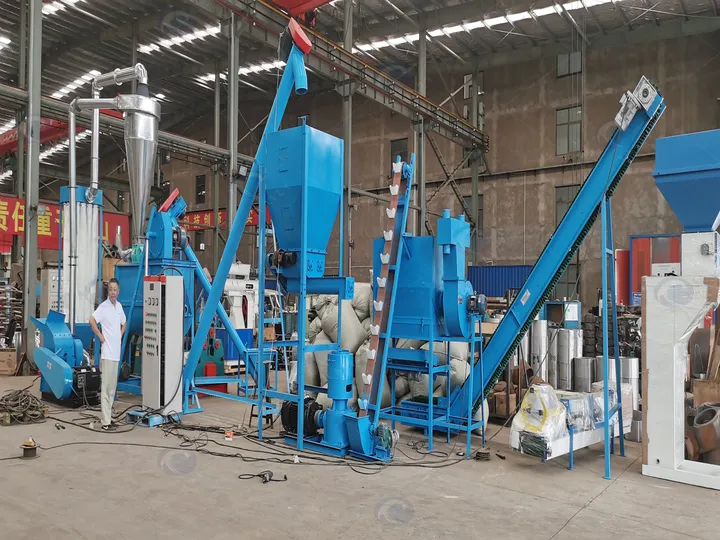 High Efficiency Feed Pellet Production Line