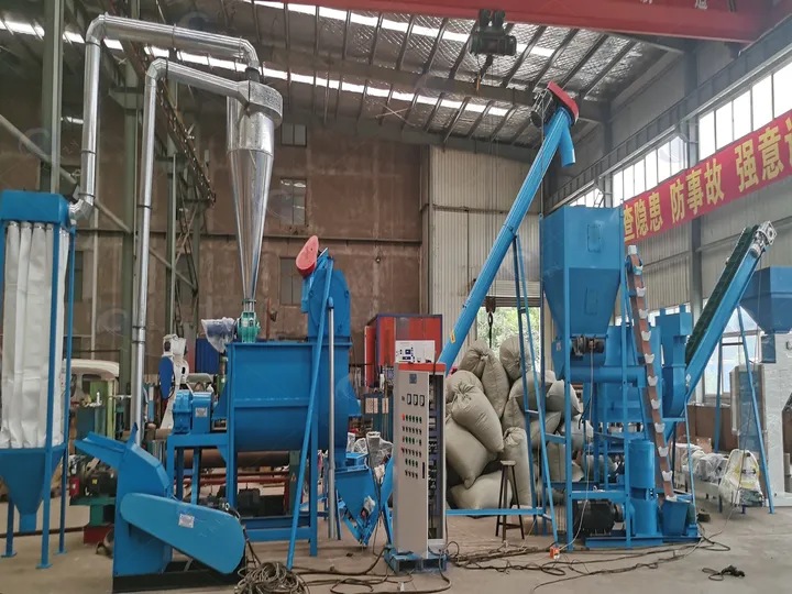 Plc Control Feed Pellet Production Line
