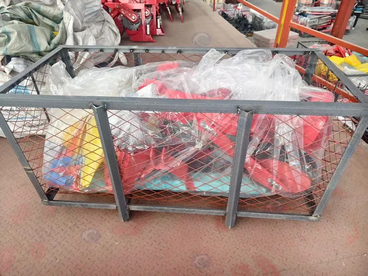 Corn Harvester And Corn Planter Shipped To Australia 6 Packaging The Corn Planter