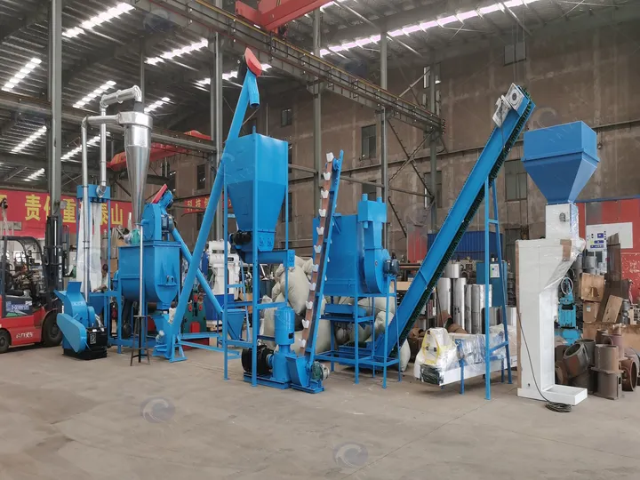 Poultry Feed Pellet Making Line