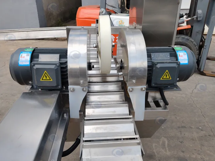 304 Stainless Steel Corn Top And Tail Cutting Machine