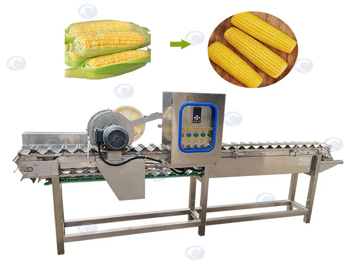 Corn Top and Tail Cutting Machine | TZ Series Fresh Corn Trimmer