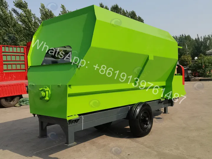 Horizontal Tmr Feed Mixer | Single-Auger &Amp; Twin-Auger Models 14 Electric Horizontal Tmr Feed Mixer