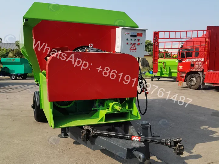 Horizontal Tmr Feed Mixer | Single-Auger &Amp; Twin-Auger Models 7 Electric Motor Drive (Belt-Driven Split Model)
