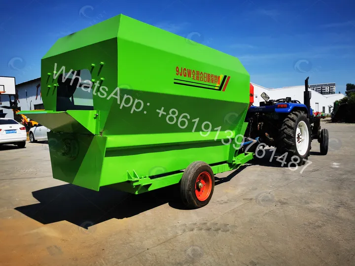Farm Horizontal Tmr Feed Mixing Equipment