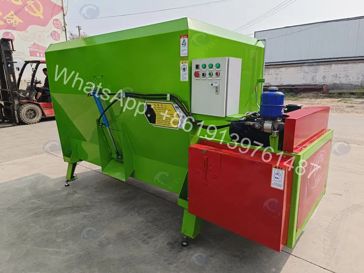 Heavy Duty Twin-Auger Horizontal Tmr Feed Mixer