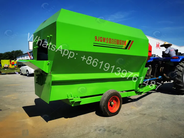 How To Choose The Right Tmr Feed Mixer: Horizontal Vs Vertical 2 Horizontal Tmr Feed Blender For Cattle Sheep