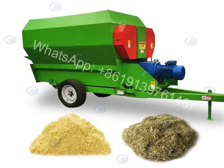 Horizontal TMR Feed Mixer