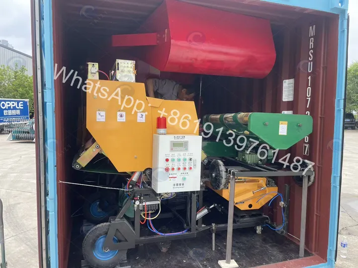 Baler Wrapper Ordered By A Nigerian Customer