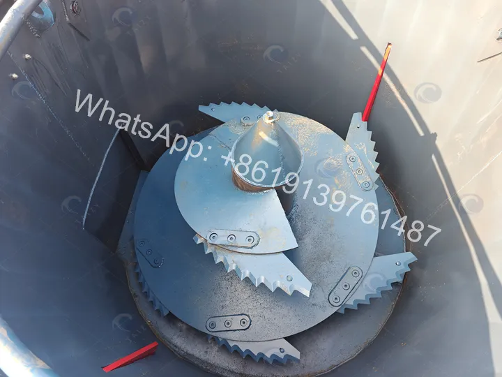 Vertical Tmr Feed Mixer And Chaff Cutter Shipped To A Kenyan Dairy Farm In March 2026 7 Internal Structure Of The Vertical Tmr Feed Mixer