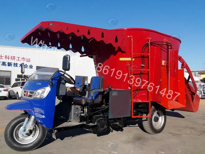 Silage Feed Mixer Spreader