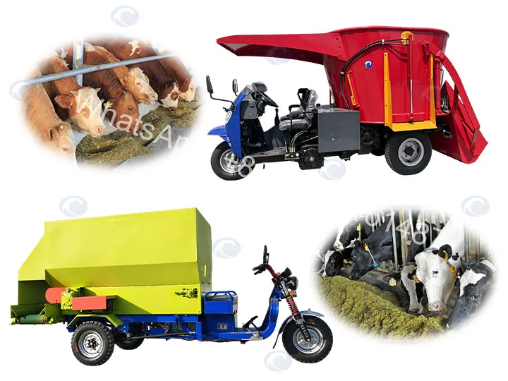 TMR Silage Mixer Feeder Wagon | Silage Feed Mixer Spreader